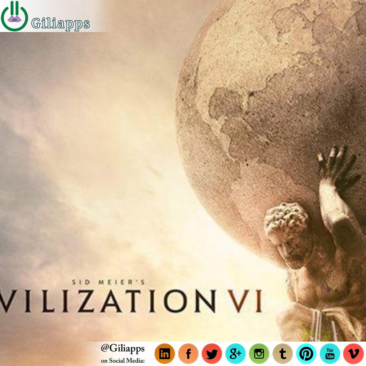 Civilization VI will release on 16 Nov 2018